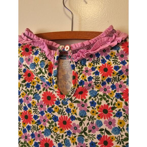 Mini Boden Floral Kids Dress - Multicolor - Picture 8 of 16